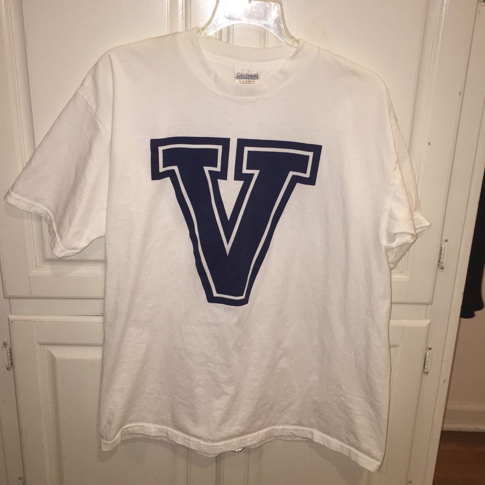 Villanova University White Navy Blue T-Shirt